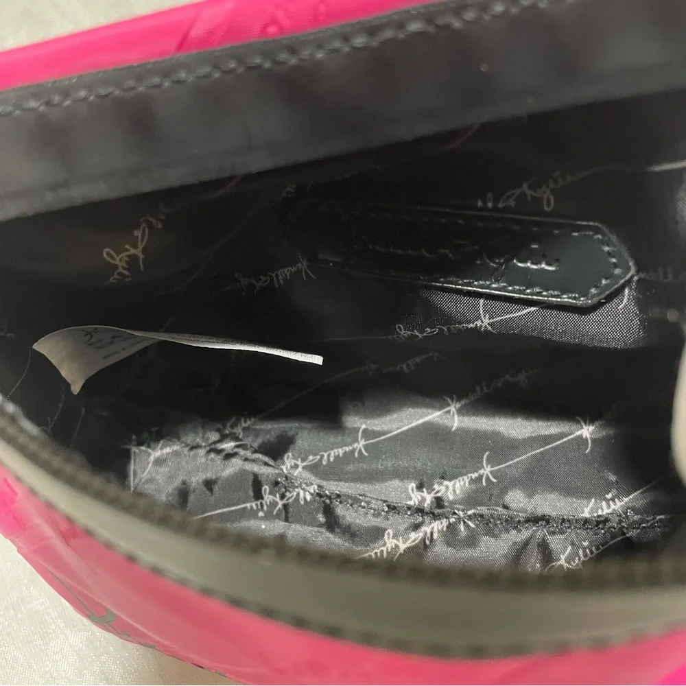 Kendall & Kylie Makeup Bag Cosmetic Bag, Pouch, Pink and Black, NWT